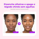 VoluFill - Bastão Volumizador Que Devolve o Volume Perdido do Rosto e Preenche Olheiras, Bigode Chinês e Linhas