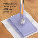 SnapMop - Rodo Inteligente de Encaixe Automático Que Limpa Toda a Casa Sem Tocar na Sujeira e Sem Machucar as Mãos
