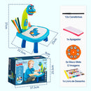 Mesa Infantil Projetor de Desenhos